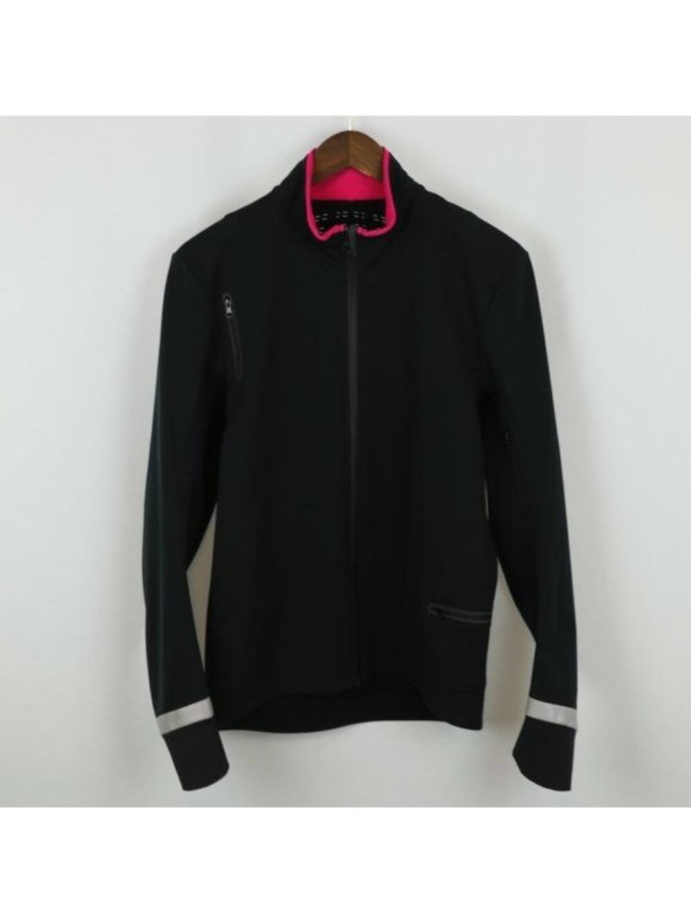 Shimano Men's Small Black Fleece Lined Full Zip Performance Cycling Jacket